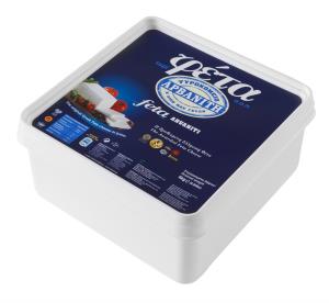 Feta Cheese PDO Bowl 4 kg in slices